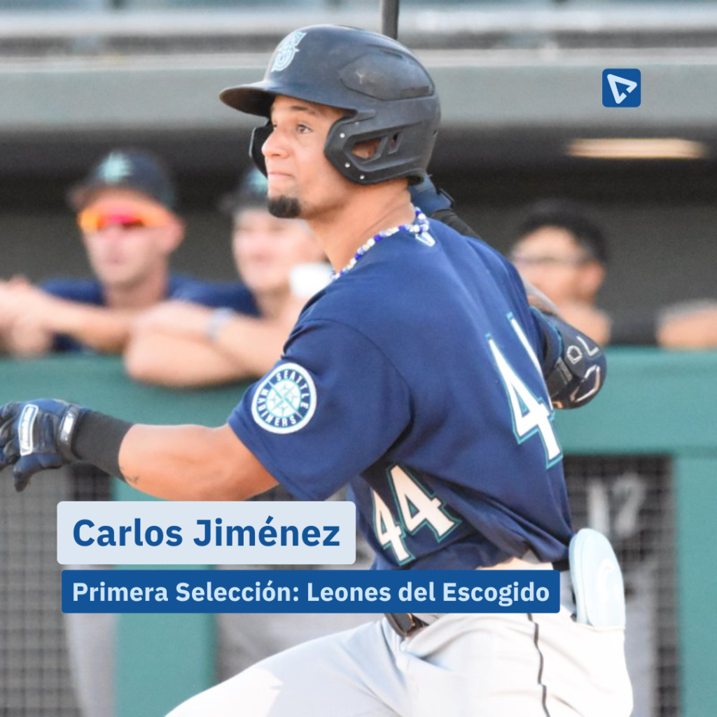 Carlos Jiménez se une a los Leones del Escogido la temporada invernal de baseball que comienza