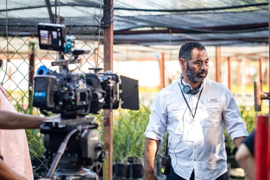 Set de filmación. Foto en la noticia "La reforma fiscal podría impactar la Ley de Cine".